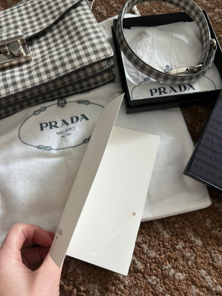 프라다 토트 크로스백--8