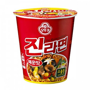 GS25 진라면 매운맛 소컵 1개 판매합니다~