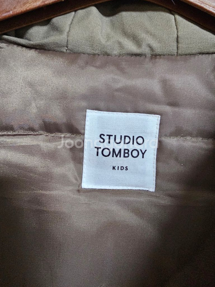Studio Tomboy 키즈 구스 롱 코트 /후드퍼--6