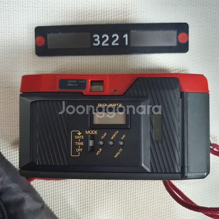 리코 XF-30 D 레드 필름카메라 파우치포함--2