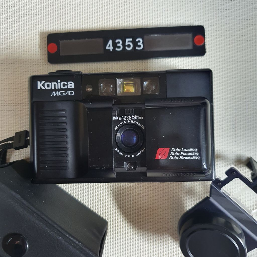 코니카 MG-D 필름카메라 구성품 포함