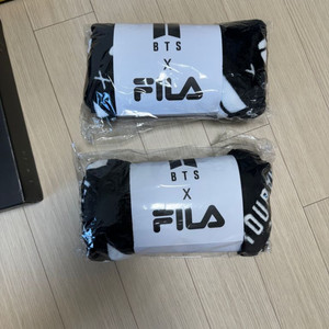 방탄 스픽콘 FILA 담요 미개봉 판매