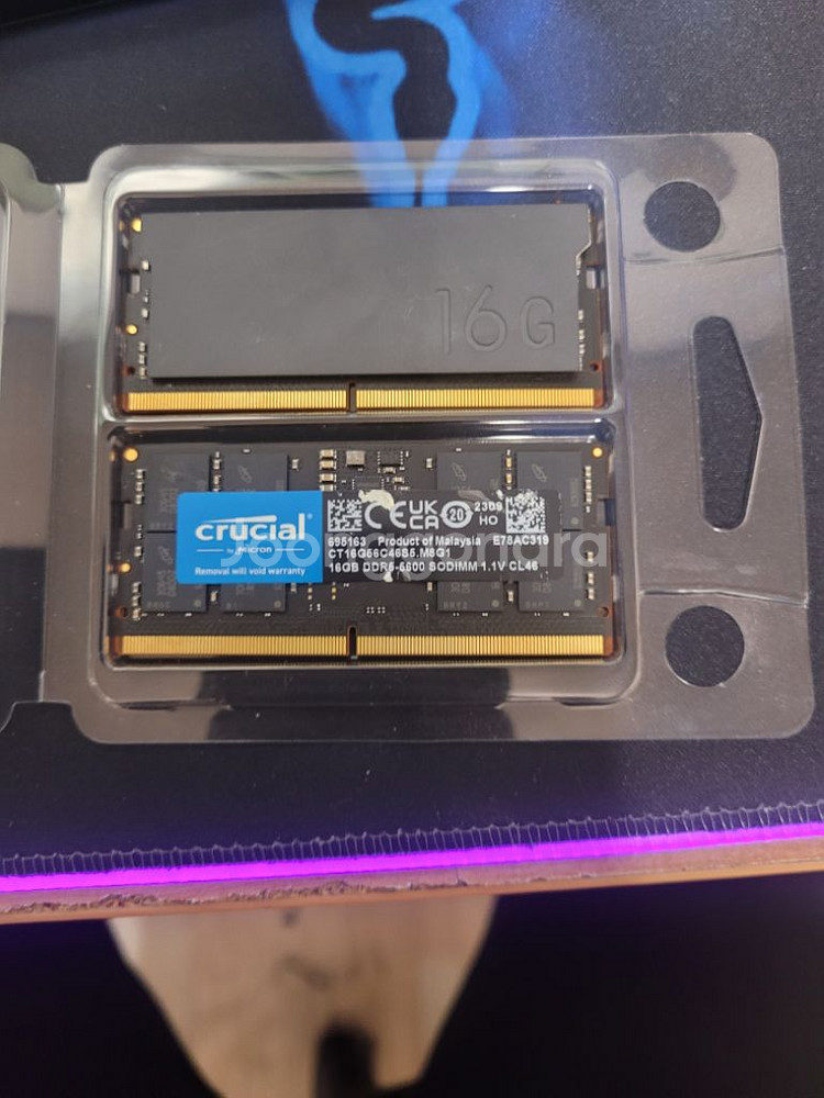 CRUCIAL DDR5-5600 노트북 램32판매합니다--1