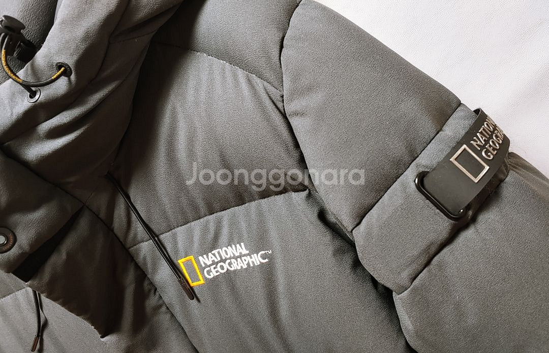 [M] 내셔널 지오그래픽 롱패딩점퍼 다크그레이1049--2