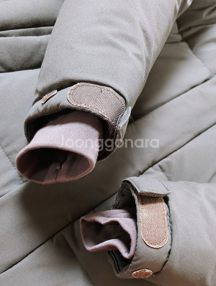 [M] 내셔널 지오그래픽 롱패딩점퍼 다크그레이1049--5