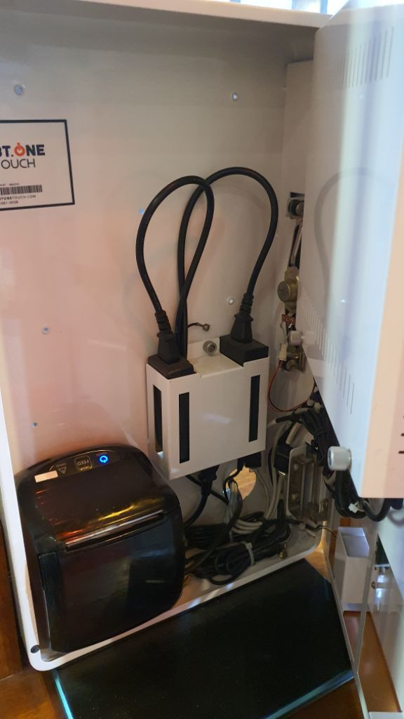 오더퀸 키오스크 카드전용 깨끗해요--1