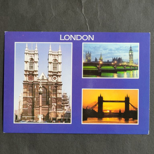 1980년대 영국 우편 관광엽서(3)London in