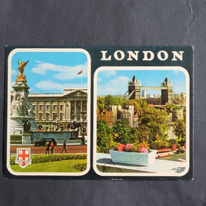 1980년대 영국 우편 관광엽서(4)Buckingham