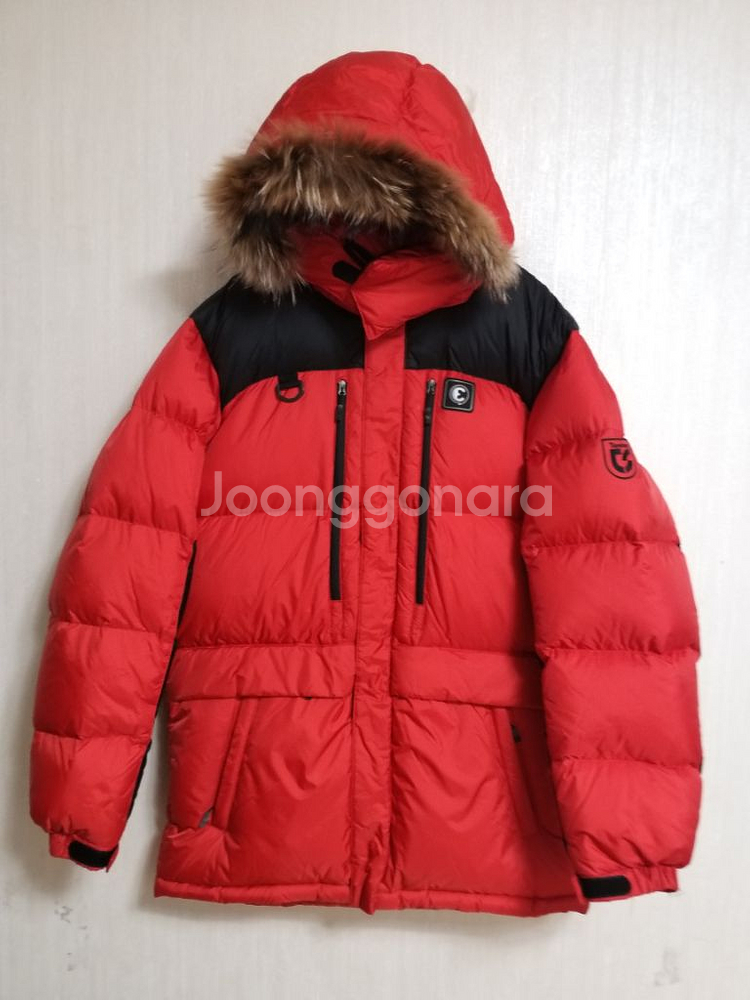 남성 에코로바 거위털.너구리털 해비 구스다운 (100)--0