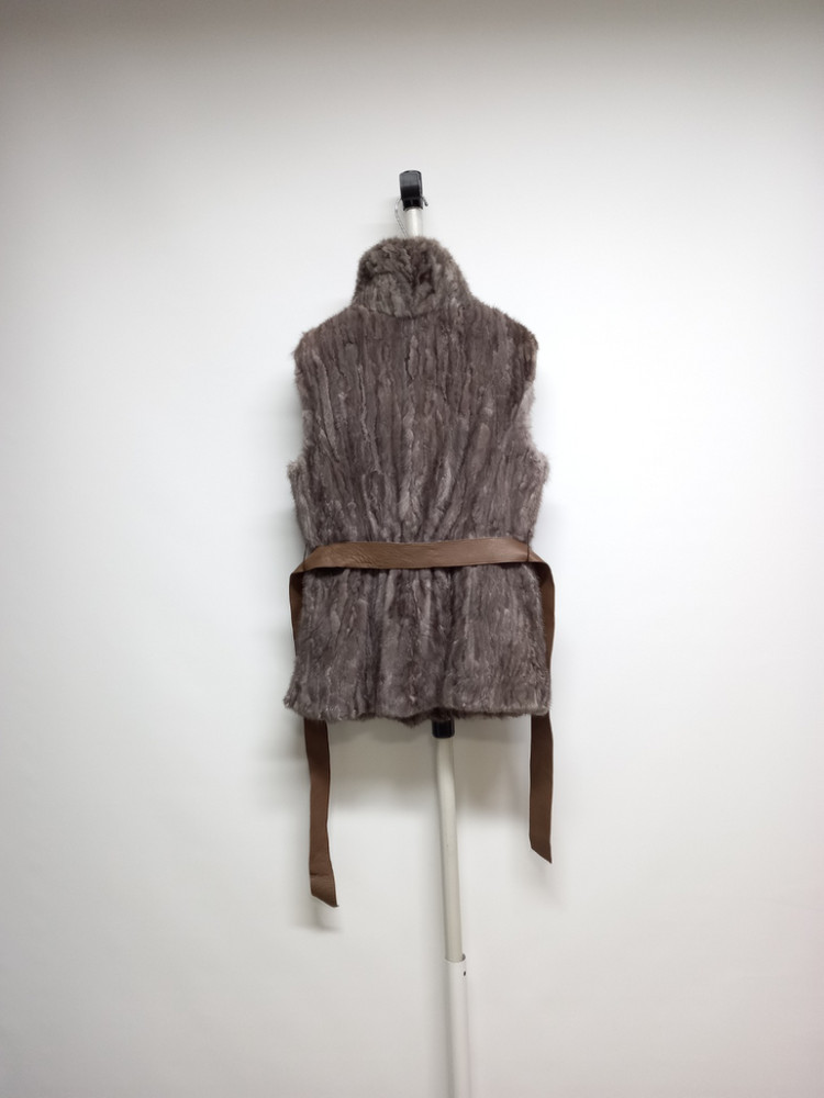 EMCEE 엠씨 밍크 퍼 베스트 55--1