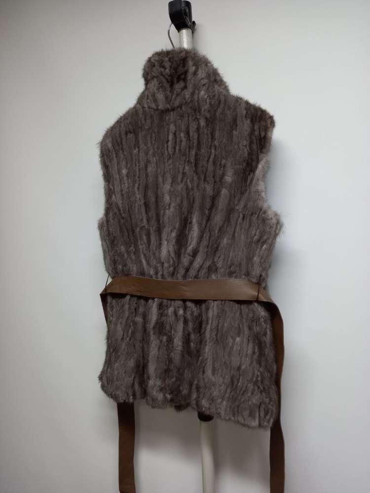EMCEE 엠씨 밍크 퍼 베스트 55--4