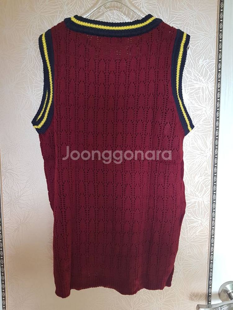 니트 베스트 조끼--1
