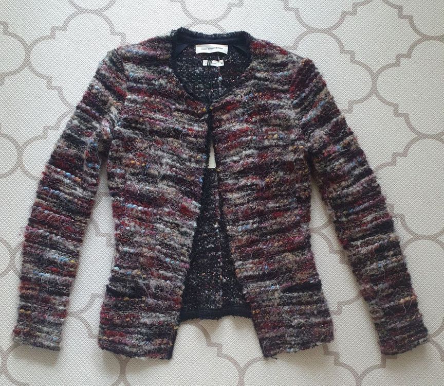 이자벨마랑 부클 트위드 자켓 이미지