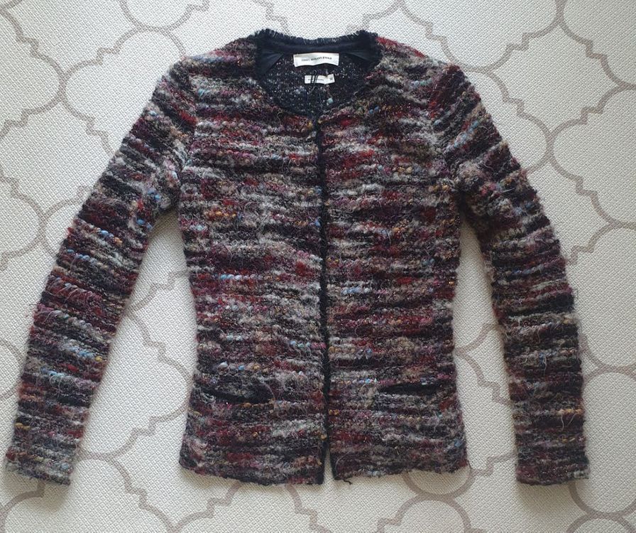 이자벨마랑 부클 트위드 자켓 이미지