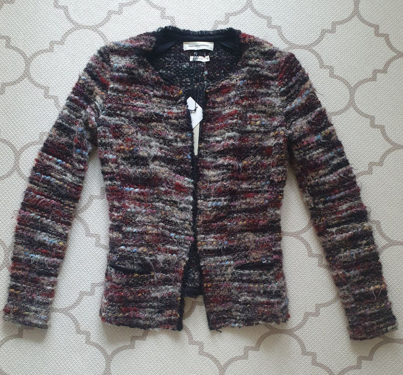 이자벨마랑 부클 트위드 자켓 이미지