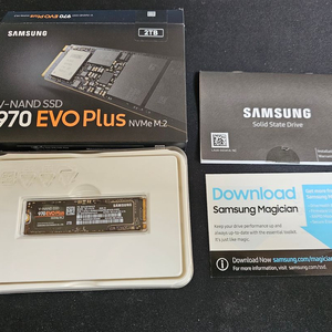 삼성 970 evo plus 2tb nvme ssd 2