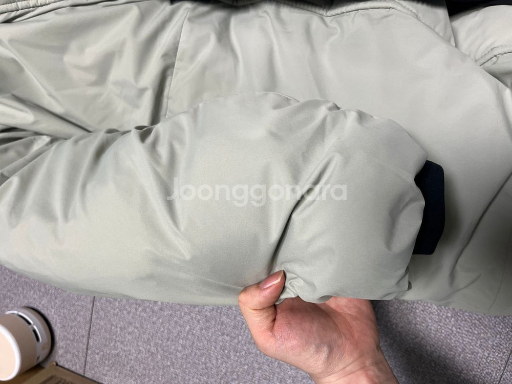 뉴발란스 구스 양면 롱패딩--6