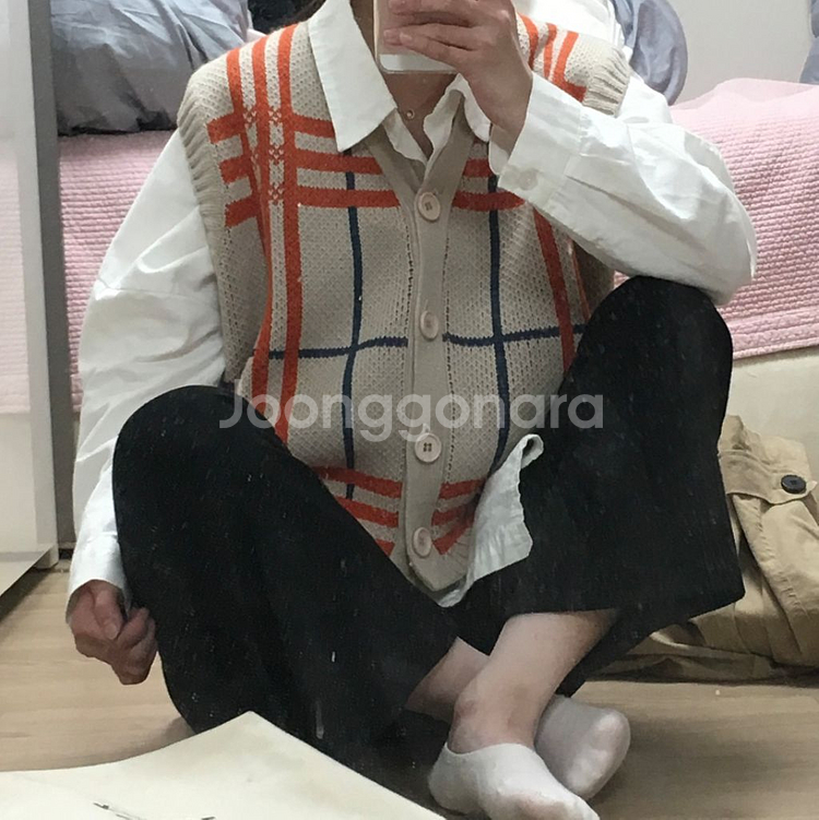아동 주니어 니트조끼 140--2