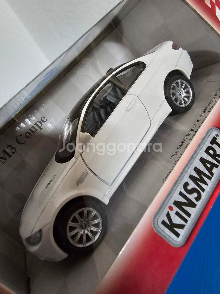 킨스마트 bmw m3 쿠페 미개봉 정품 수집용자동차--2