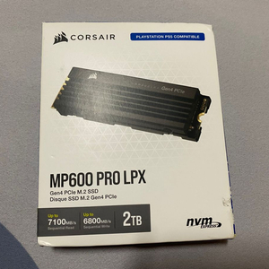 커세어 MP600 프로 LPX 2TB Gen4 SSD