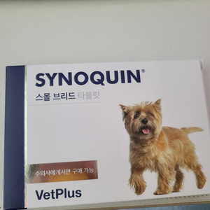 사이노퀸 소형견용 30정 타블렛 알약 1박스
