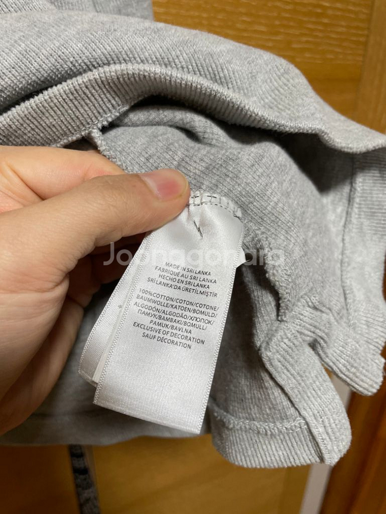 폴로랄프로렌 반집업 니트 그레이--3