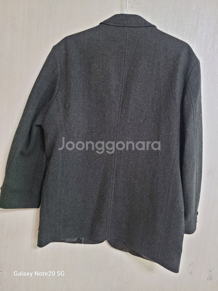 여성 빈폴 올드스쿨 헤링본 모직자켓(오버핏100-105--8