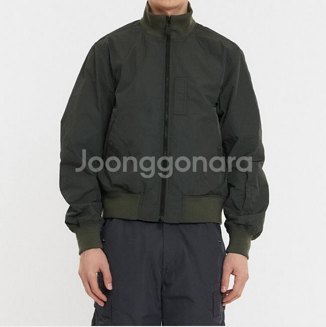 이스트로그 하이넥 플라이트 블루종 자켓 점퍼 XL 새것--0