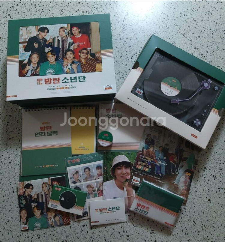 방탄 2021 시즌그리팅 시그 풀박 bts 방탄소년단--2