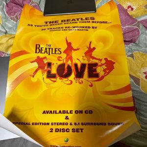 비틀스The Beatles LOVE 포스터