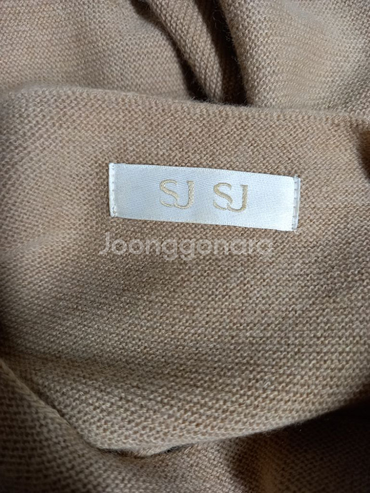 SJSJ 춘추 홀가먼트 울 롱 플레어 원피스 F--7