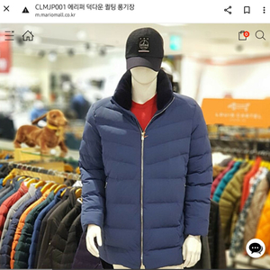 루이까스텔 덕다운패딩 100