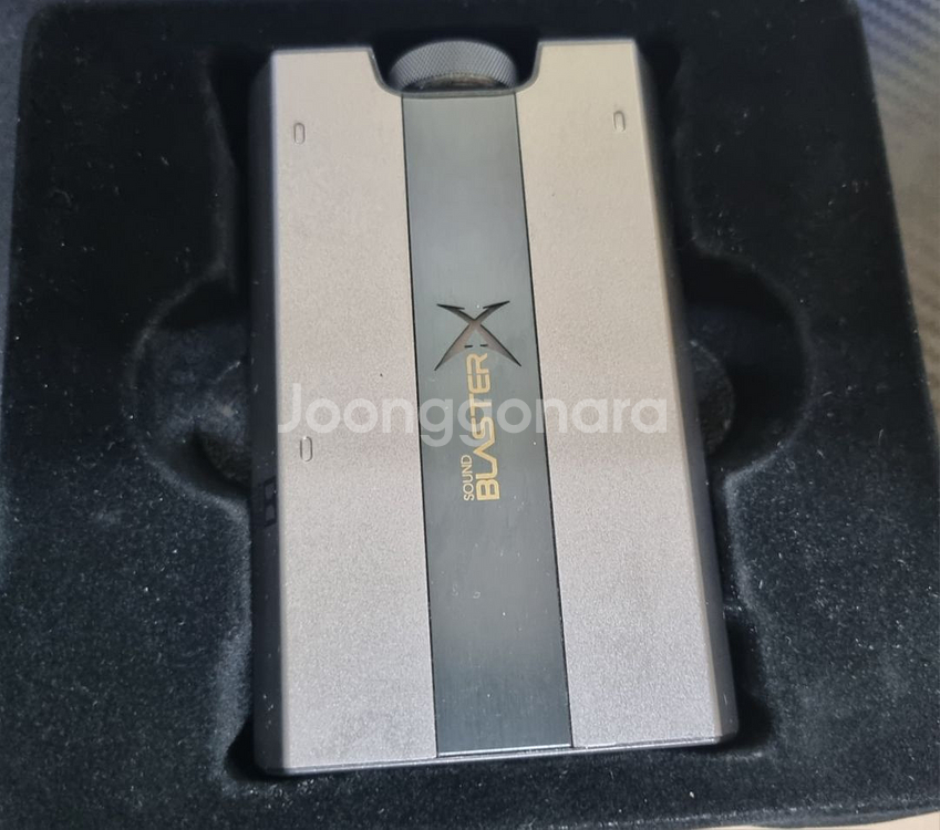 사운드 블라스터 g6 판매합니다(풀박)--1