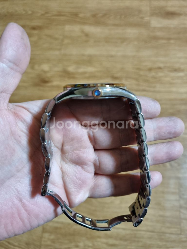 자스페로 남성 메탈시계--3