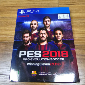 PES 위닝 2018 팔아요 (PS5 구동 이상없음)