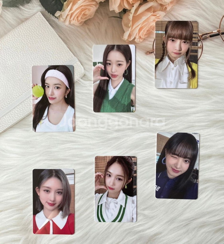 파파존스 아이브 1차 포카 6장--0