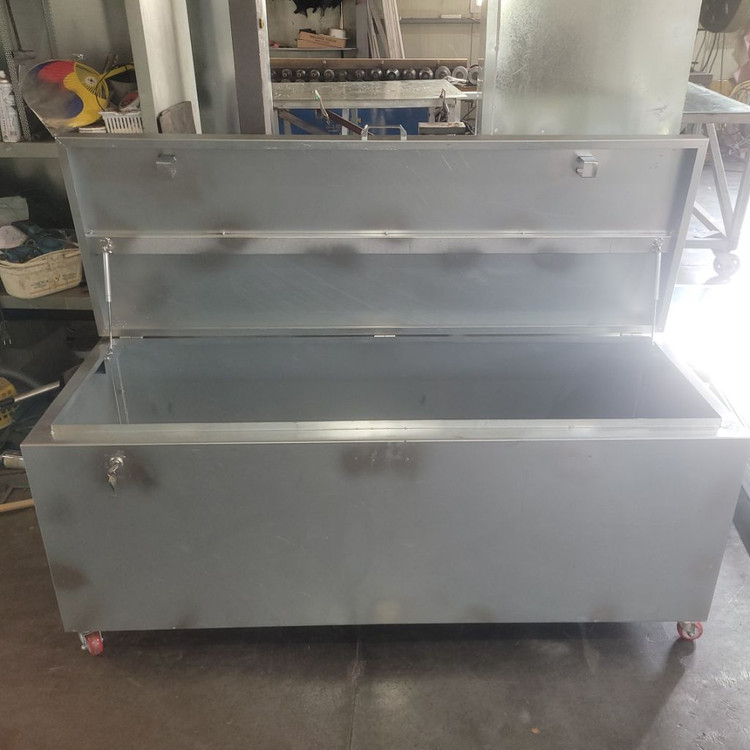 1톤 화물차공구함(짜투리 철판으로 만든 새제품임) 이미지