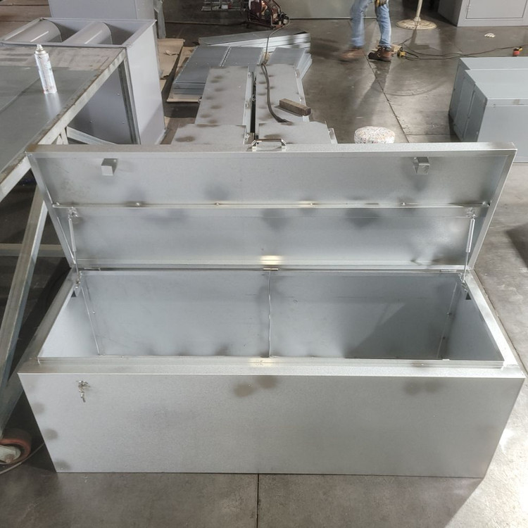 1톤 화물차공구함(짜투리 철판으로 만든 새제품임) 이미지