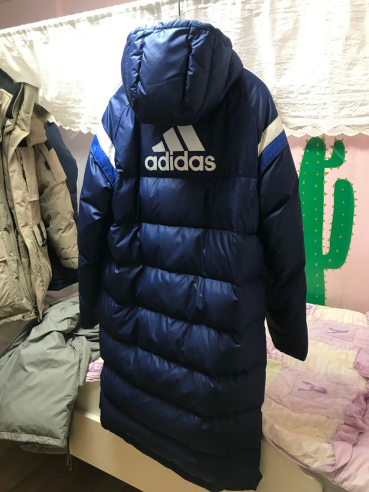 아디다스 콘디보14 롱패딩 네이비 사이즈100팝니다--1