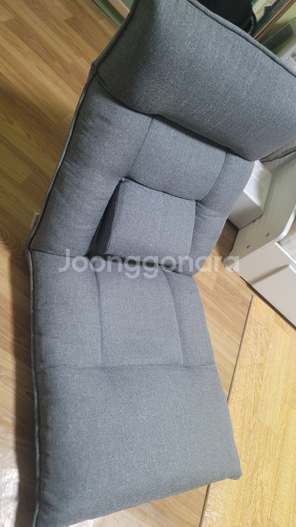 한샘 휴스테이 허리받침 좌식의자--3