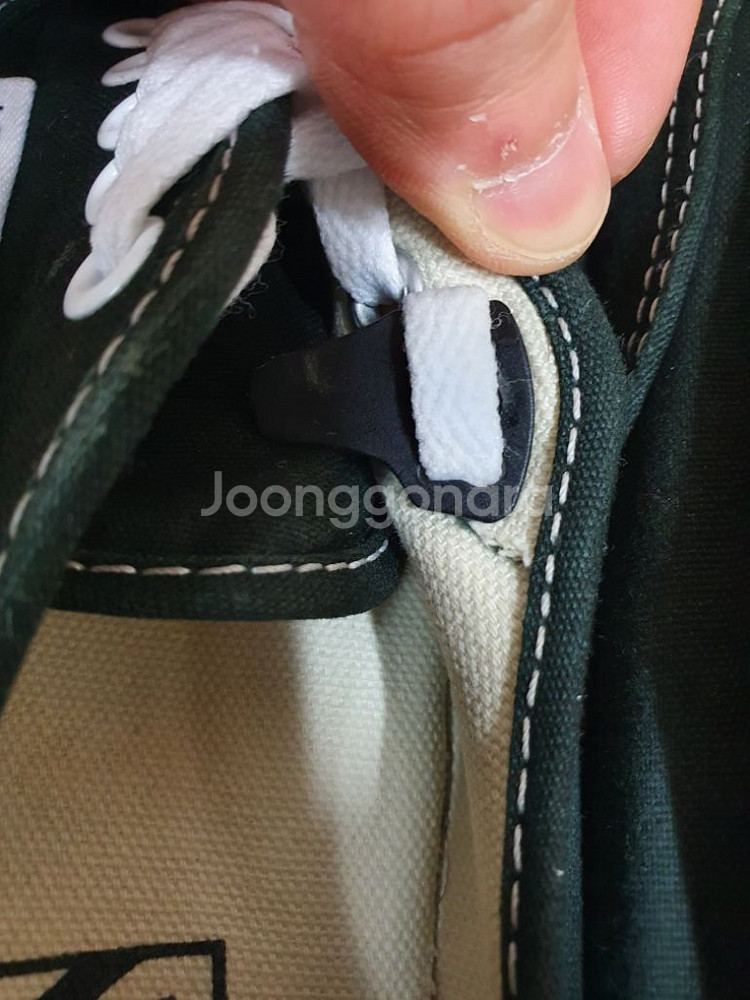 반스 어센틱 블랙 (남자운동화 신발 구제 신던중고)--8