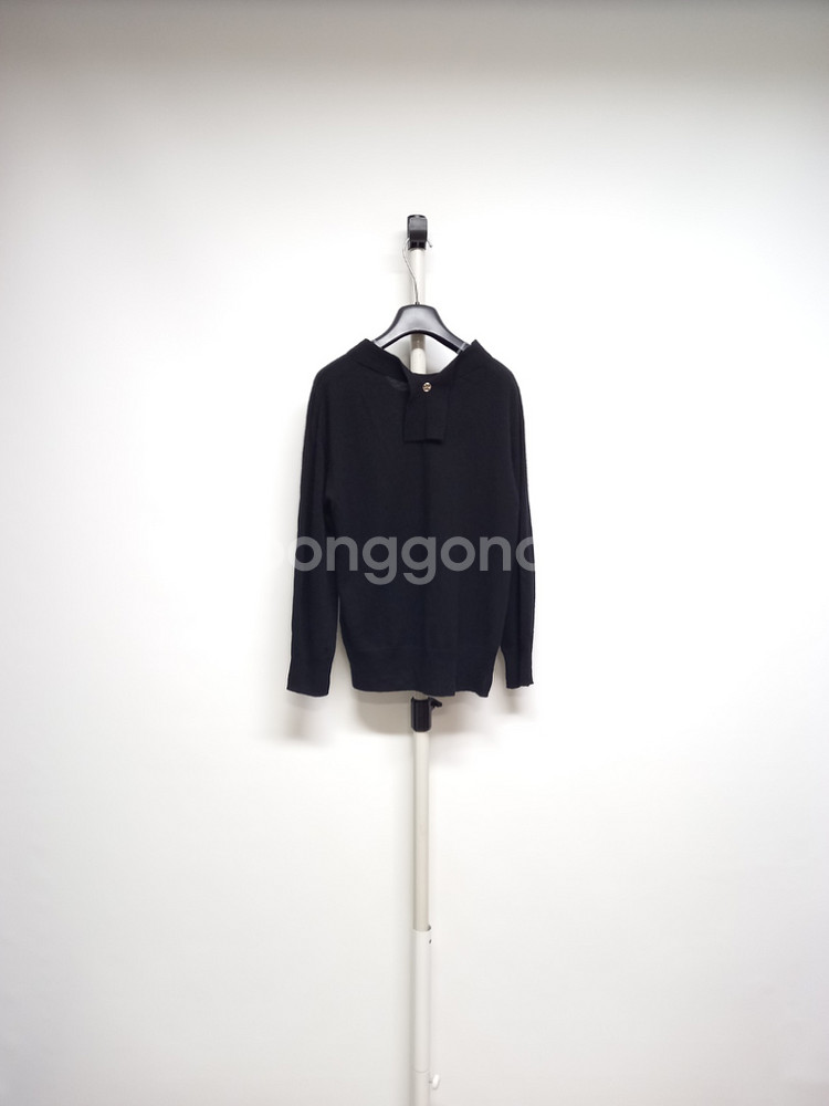 마인 MINE 캐시미어100 홀가먼트 니트블라우스 F--1