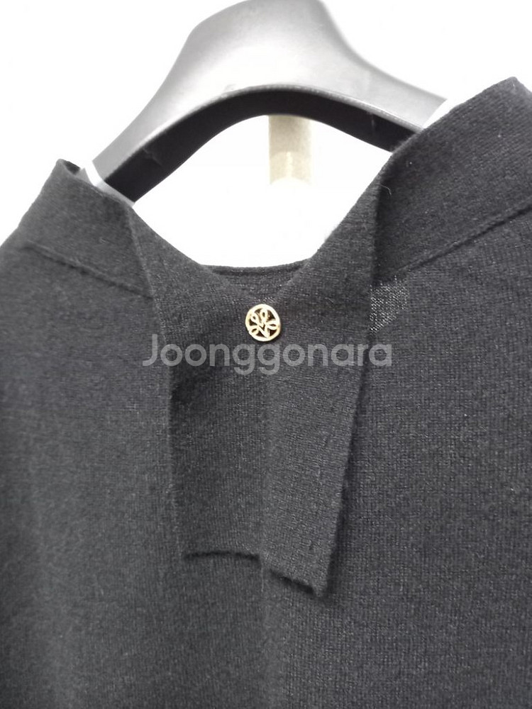 마인 MINE 캐시미어100 홀가먼트 니트블라우스 F--5