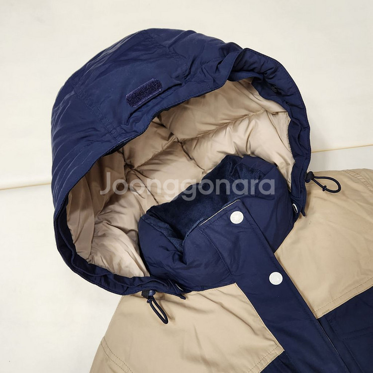 정품 노스페이스 여성 구스다운 사파리 패딩 점퍼 90--3