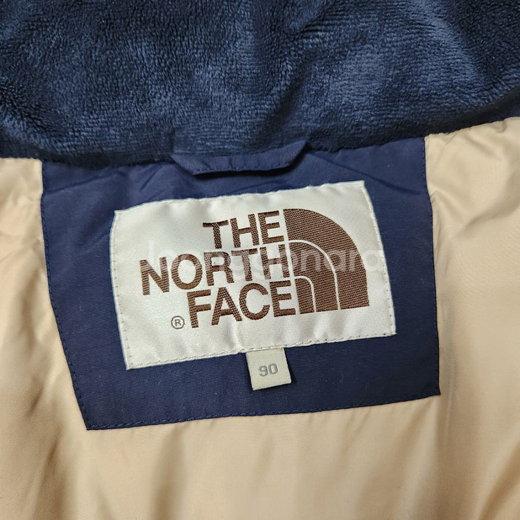 정품 노스페이스 여성 구스다운 사파리 패딩 점퍼 90--7