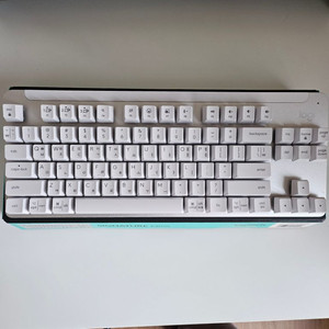 로지텍 k855 화이트 키보드