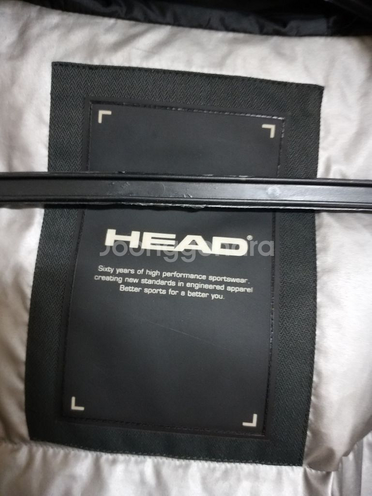 남성 해드 거위털 롱패딩 (카키.100)--6