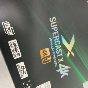 supercast X 4k 캡쳐보드