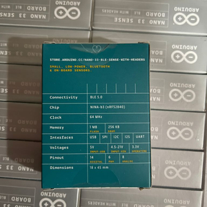 아두이노 Nano 33 ble sense(미개봉)