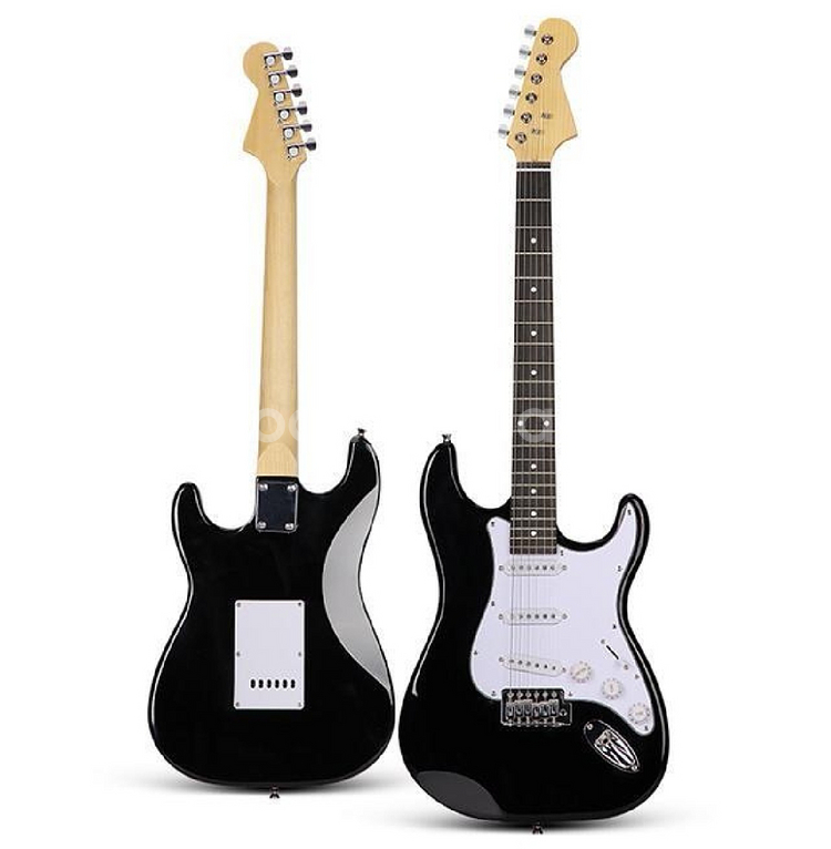 일렉기타 guitar 블랙/올화이트 노브랜드--1